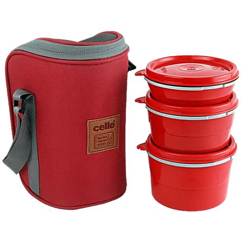 Cello Max Fresh Thermoware Hot Wave Lunch Box/Tiffin Box